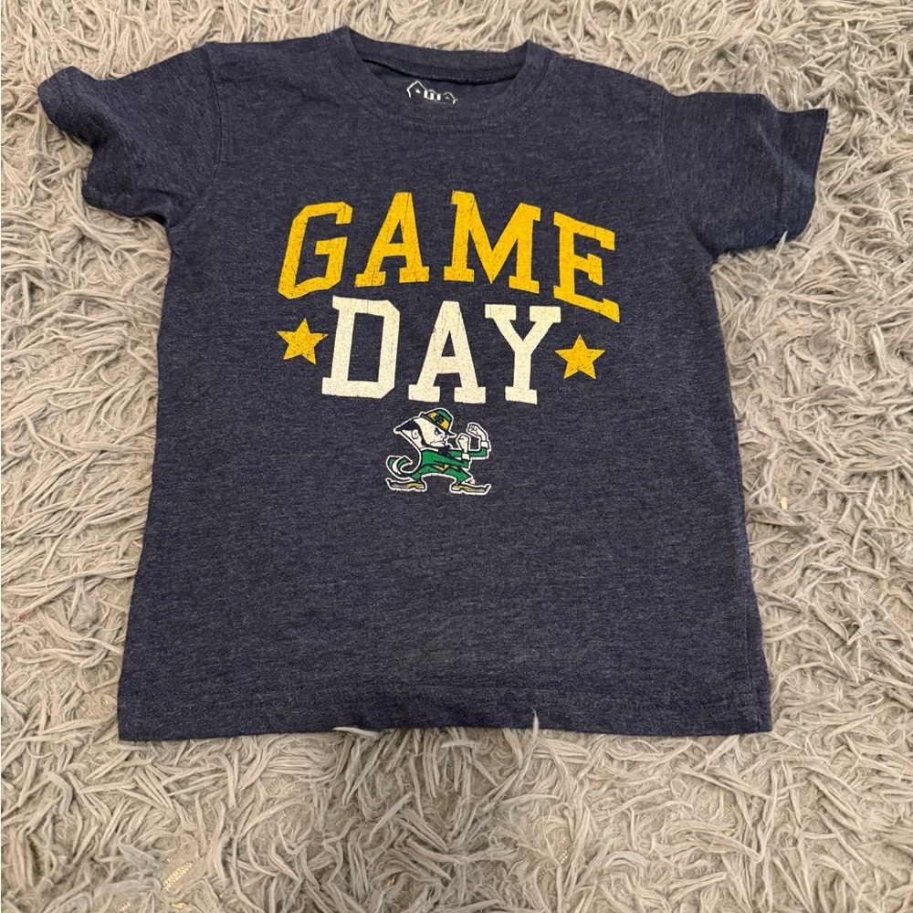 Notre Dame  Navy Game Day Kids Tee